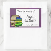 Livres Plaque ou Sticker de propriété (Sac)