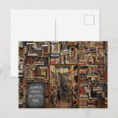 Livres porte bibliothèque briefkaart (Voorkant / Achterkant)