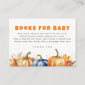 Livres Pour Baby Fall Citrouilles Demande Cartes (Devant)