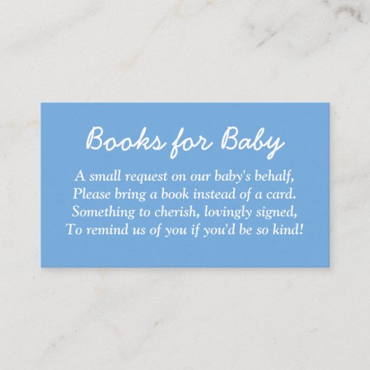 Livres pour Baby Minimalist carte de boîtier bleu (Devant)