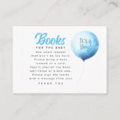 Livres Pour Bébé Baby shower Demande Carte (Devant)