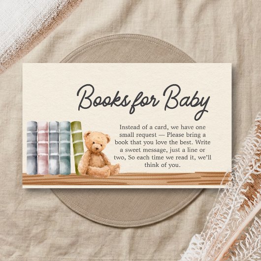 Livres pour Bébé & Brunch Cartes de Souhait pour B