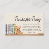 Livres pour Bébé & Brunch Cartes de Souhait pour B (Devant)