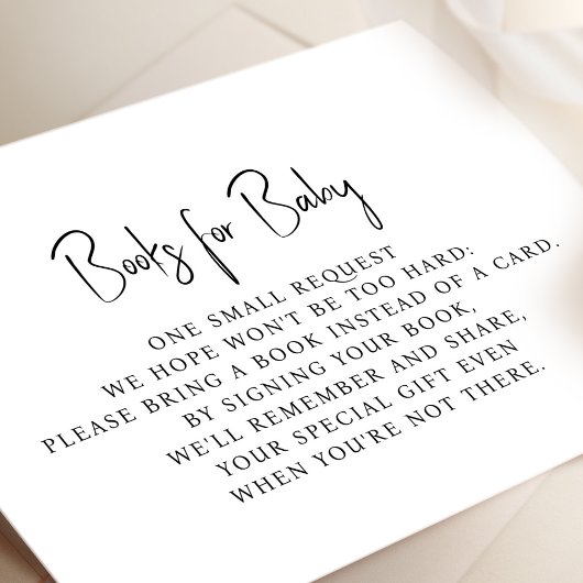 Livres Pour Bébé Carte Boîtier Minimaliste