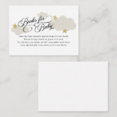 Livres Pour Bébé Gold Stars Carte Boîtier De Douch (Devant / Derrière)