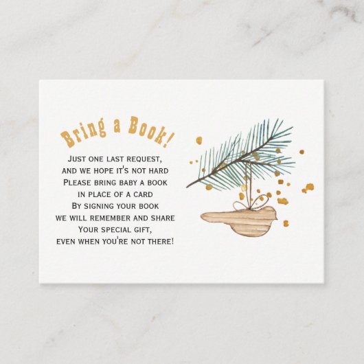 Livres pour bébé hiver apporter livre insert carte (Devant)