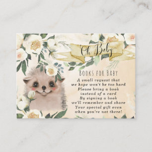 livres pour bébés de hérisson pour carte de demand