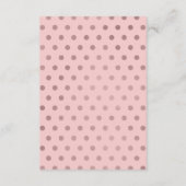 Livres Pour Carte Bébé, Tickeled Pink (Dos)