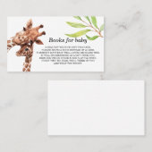 Livres pour carte de demande de réservation de Gir (Devant / Derrière)