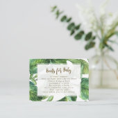 livres pour les cartes de demande pour bébé feuill (Debout devant)