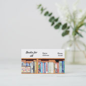 Livres Pour Tous Les Cartes de visite (Debout devant)