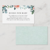 Livres roses et vertes pour la carte de boîtier bé (Devant / Derrière)