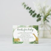 Livres Safari Tropical Pour Carte Boîtier Bébé (Debout devant)