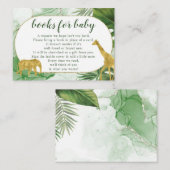 Livres Safari Tropical Pour Carte Boîtier Bébé (Devant / Derrière)