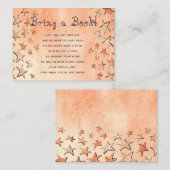 Livres Starred pour bébé apporter une carte d'inse (Devant / Derrière)