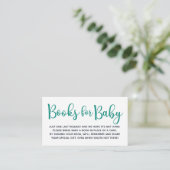 Livres succulents pour carte de boîtier bébé (Debout devant)