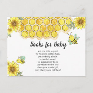 Livres Sunflower Bee Pour Carte Boîtier Bébé