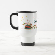Livres, Thé & Moi | Mug de Voyage Amateur de Livre