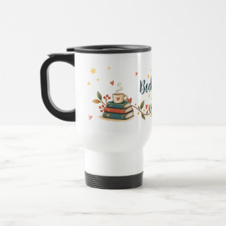 Livres, Thé & Moi | Mug de Voyage Amateur de Livre