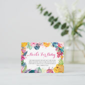 Livres Tropical Luau pour la carte de boîtier bébé (Debout devant)