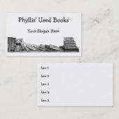 LIVRES UTILISÉS : ART DE CRAYON : CARTE DE VISITE (Devant / Derrière)