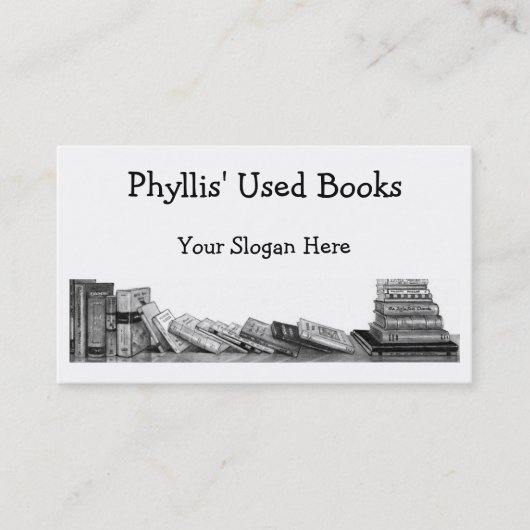 LIVRES UTILISÉS : ART DE CRAYON : CARTE DE VISITE (Devant)