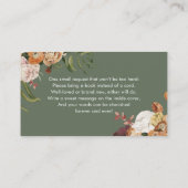 Livres verts Sage pour la carte de boîtier bébé (Dos)