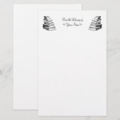 Livres vintages Papeterie personnalisée (Devant / Derrière)