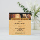 Livres vintages Retraite Partie Invitation (Debout devant)