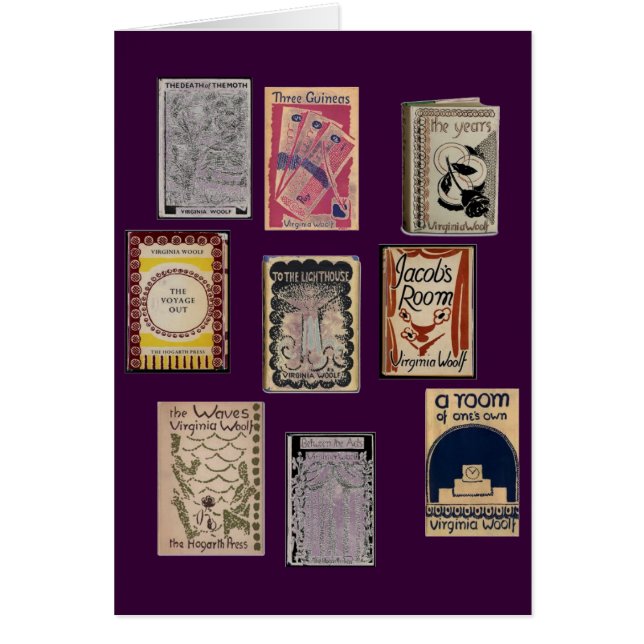 Livres Virginia Woolf (Devant)