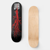 livversk8_2.0 skateboard (Voorkant)