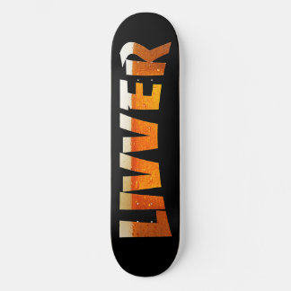 livversk8beer skateboard