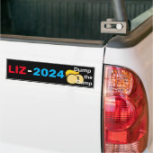 Liz 2024 gooit de stoofpot van de Bumpersticker (Op Truck)