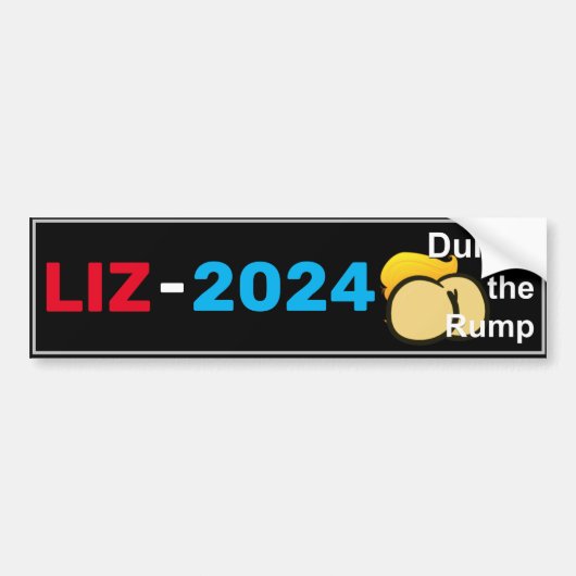 Liz 2024 gooit de stoofpot van de Bumpersticker (Voorkant)