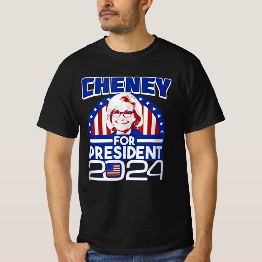 Liz cheney 2024 t-shirt (Voorkant)