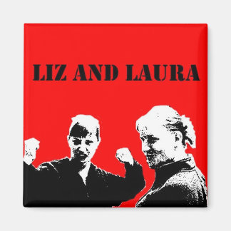 Liz en Laura Magnet (Che stijl) Magneet