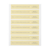 Liz Heaven Birth Wraparound Label (Vel)