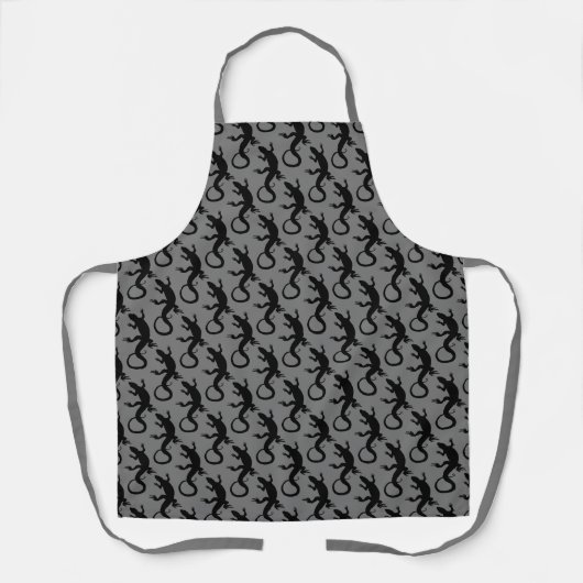 Lizard Aprons Lizard / Reptile Art Aprons & Giften Schort (Voorkant)