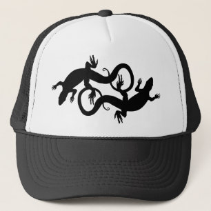 Lizard Art Baseball Petten Lizard Trucker Hats