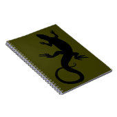 Lizard Art Carnet Reptile Art Journal Livre (Côté Droit)