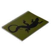 Lizard Art Carnet Reptile Art Journal Livre (Côté gauche)