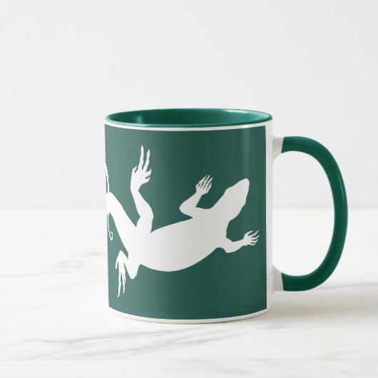 Lizard Art Coffee Cup Cool Reptile Lizard Mugs (Droite)