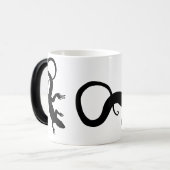 Lizard Art Coffee Cup Cool Reptile Lizard Mugs (Devant gauche)