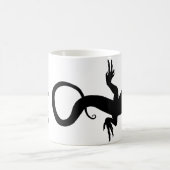 Lizard Art Coffee Cup Cool Reptile Lizard Mugs (Centre)