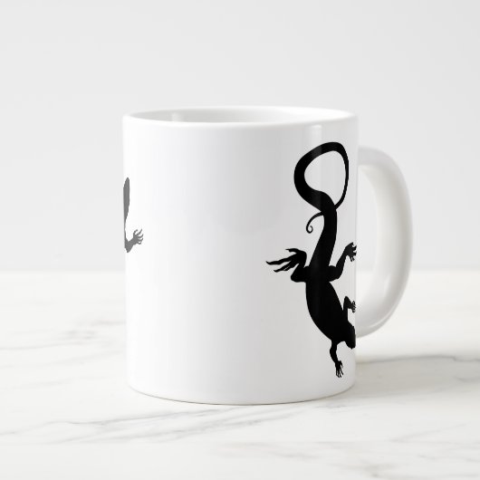 Lizard Art Coffee Cup Cool Reptile Lizard Mugs (Devant droit)