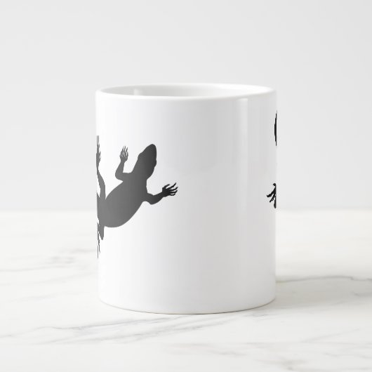 Lizard Art Coffee Cup Cool Reptile Lizard Mugs (Devant)