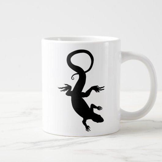 Lizard Art Coffee Cup Cool Reptile Lizard Mugs (Droite)