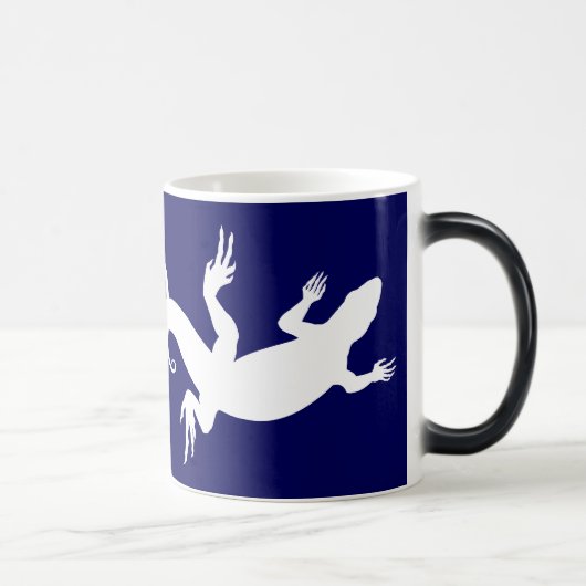 Lizard Art Coffee Cup Cool Reptile Lizard Mugs (Droite)