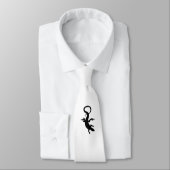 Lizard Art Cravate Cool Reptile Cadeaux et Lizard (Attaché)