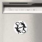 Lizard Art Fridge Magnet Reptile Giften & Magnets Magneet (Insitu (Vaatwasser))